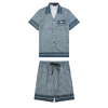 Amr Staggard Silk Short Set