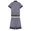 Amr Staggard Silk Short Set