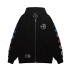 Chrome Zip Hoodie