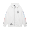 Chrome Zip Hoodie