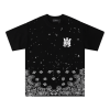Amr Bandana Bleach Paint Splatter T-shirt