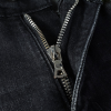 Amr Logo Distressed Black Jeans