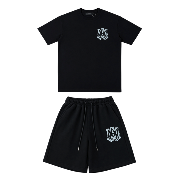 Amr Monogram Short Set