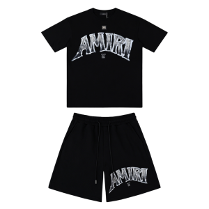 Amr Monogram Short Set
