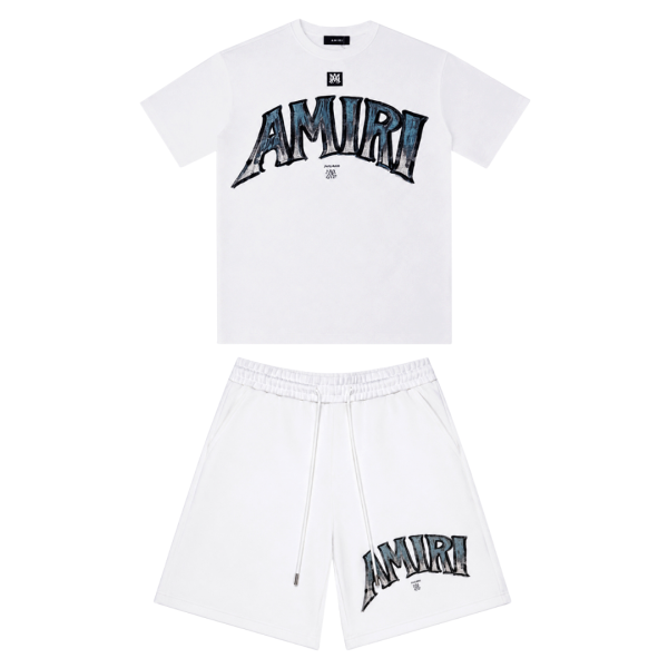 Amr Monogram Short Set