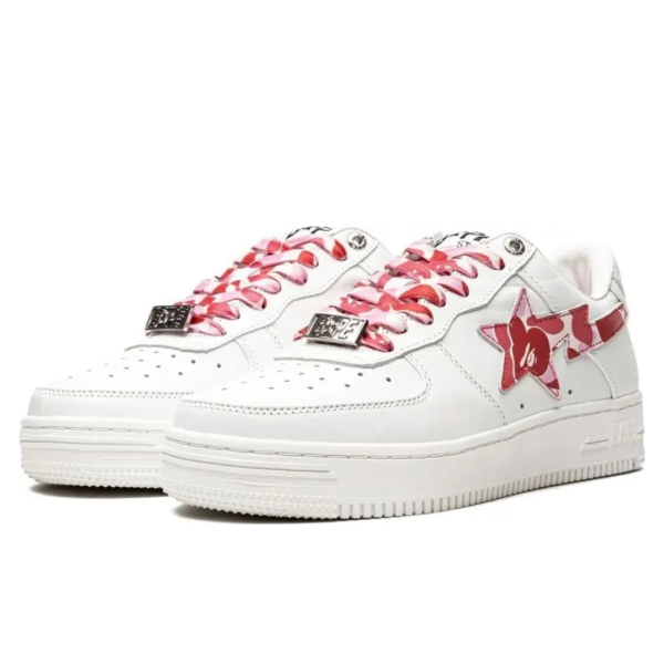 Bape Bapesta Camo Pink