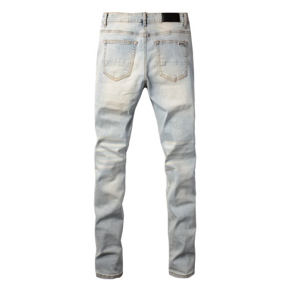 Amr Logo Blue Jeans