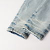 Amr White Patch Jeans