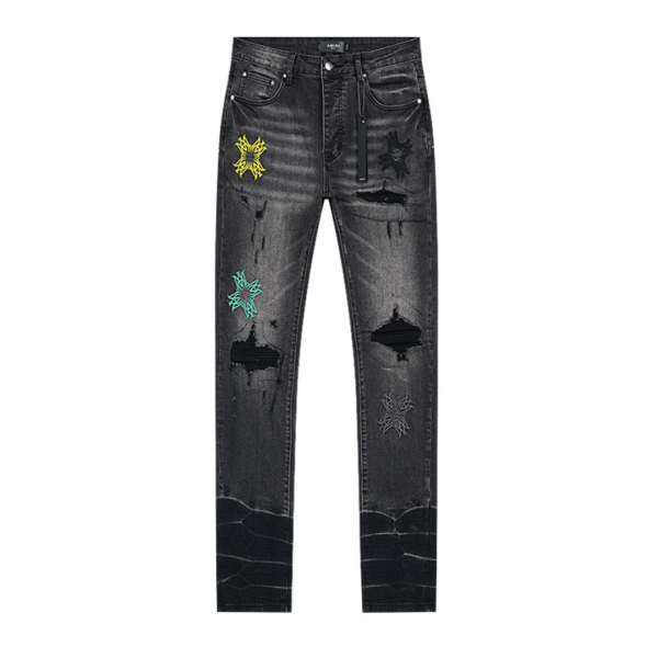 Amr Varsity Logo Jeans