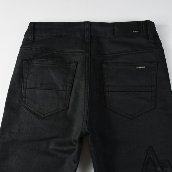 Amr Black Denim Jeans