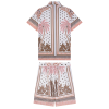 Amr Monogram Short Set