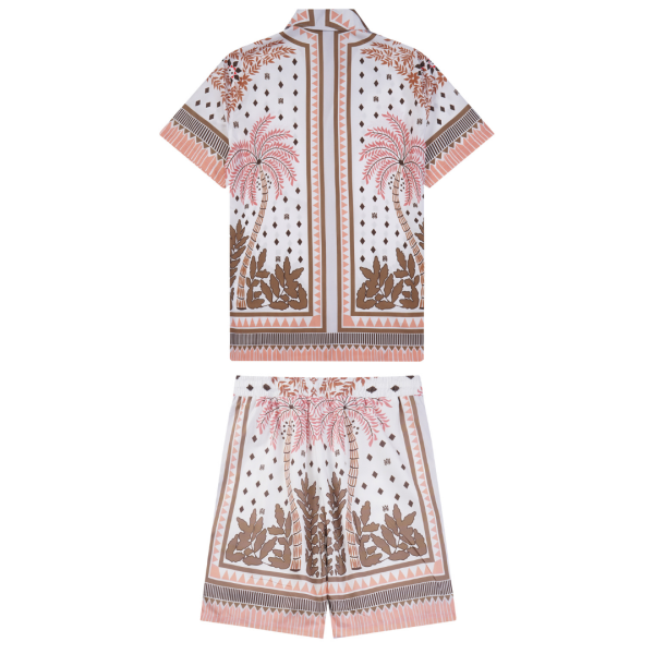 Amr Monogram Short Set