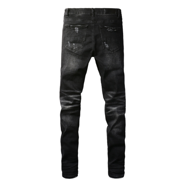 Amr M.A Bar Black Jeans