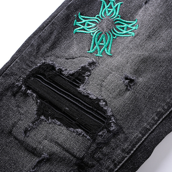 Amr Varsity Logo Jeans