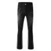 Black Flare Diamonds Jeans