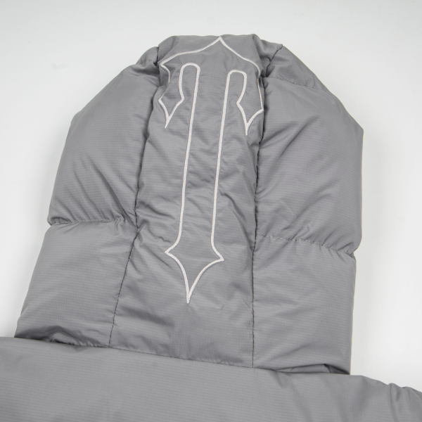 Decoded 2.0 Hooded Puffer Grey Jacket