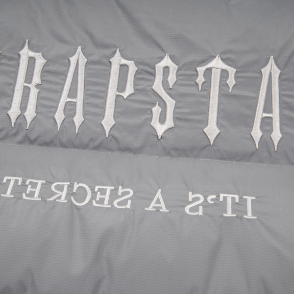 Decoded 2.0 Hooded Puffer Grey Jacket