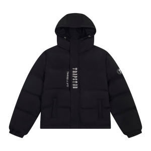 Decoded 2.0 Hooded Puffer Black Jacket