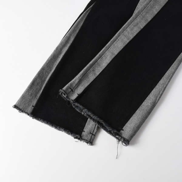 Black Flare Diamonds Jeans