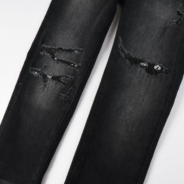 46_1ee61412-6286-4db4-ac8f-2656800f7279 Amr Bandana Black Ripped Jeans