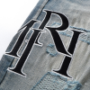 Amr Black Staggered Jeans