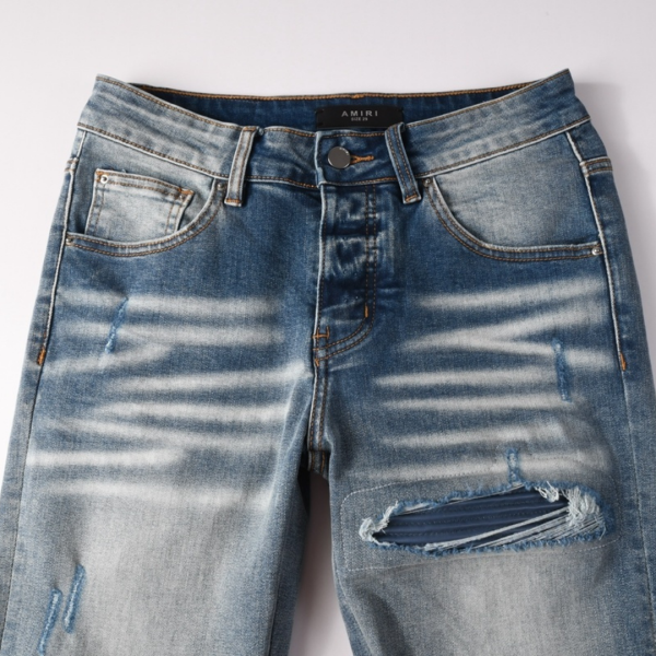 51_085306a3-7bc6-4c85-9353-10981fa5cdb0 Amr Blue Patch Ripped Jeans