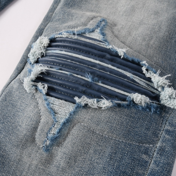 53_5828b989-d3e5-47a0-8629-46a601a66a81 Amr Blue Patch Ripped Jeans