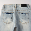 Amr Paint Ripped Jeans