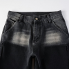 Amr Black Gradient Flared Jeans