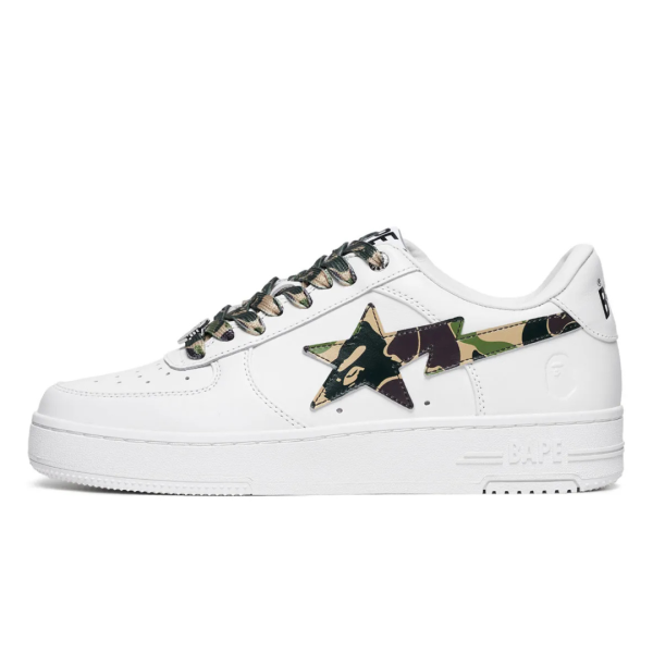 Bape Bapesta Camo Green