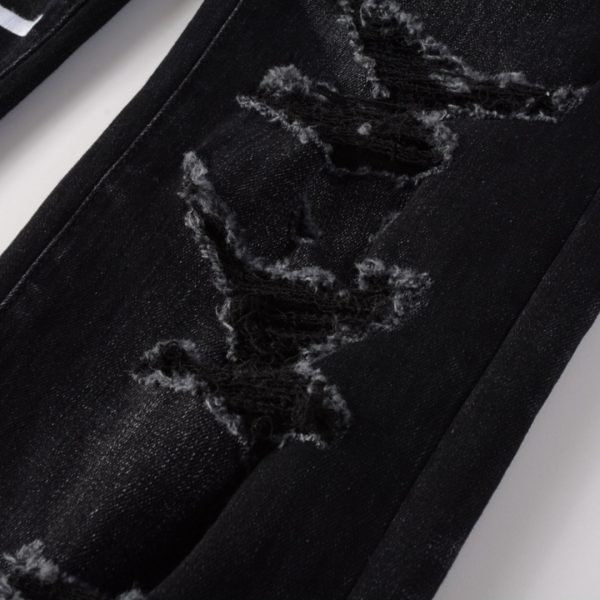 Amr M.A Bar Black Jeans