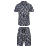 Amr Jacquard Short Set