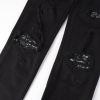 Amr Bandana Black Ripped Jeans