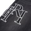 Amr Staggered Logo Jeans