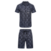 Amr Jacquard Short Set