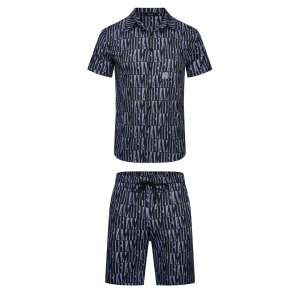 Amr Jacquard Short Set