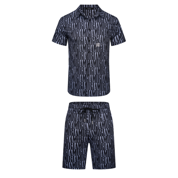 Amr Jacquard Short Set