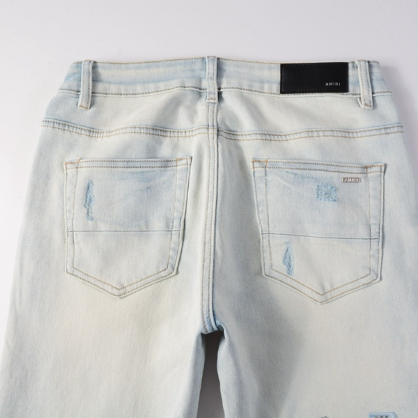 Amr Diamonds Light Blue Jeans