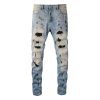 Amr Diamonds Blue Jeans