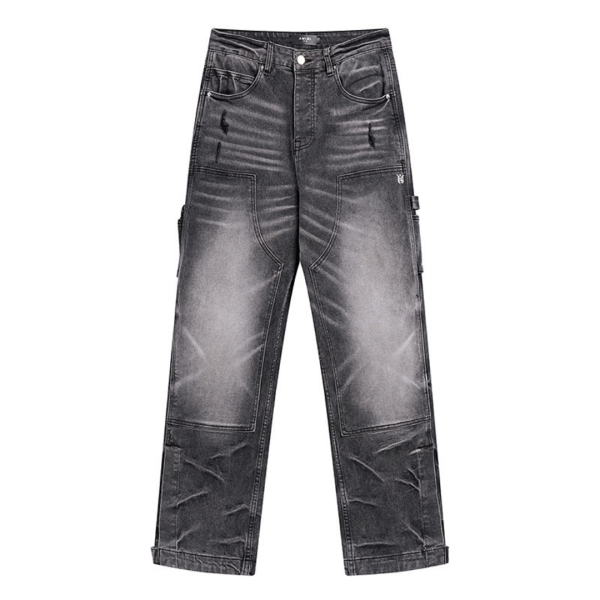 Amr Flared Black Jeans