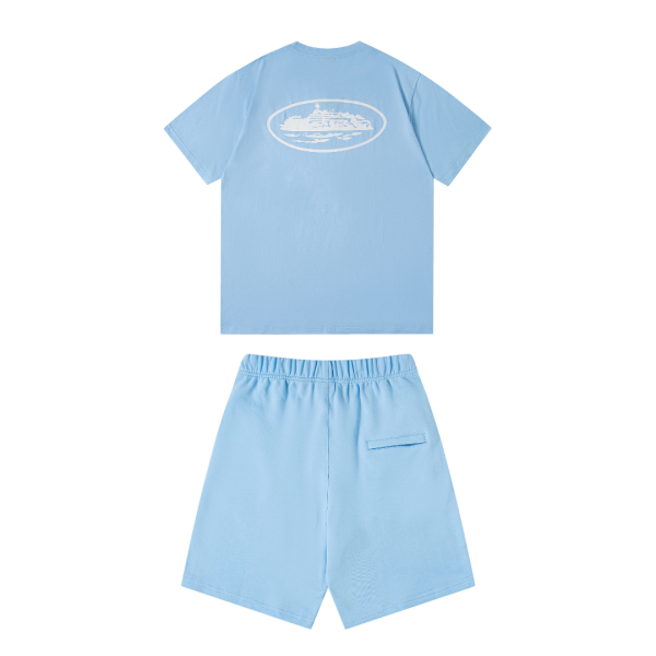 Alcatraz Sky Blue Short set