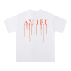 Amr Paint Drip AM White T-shirt