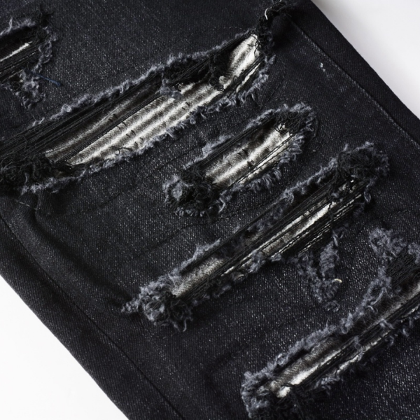 97_eb18b611-09b0-41ba-8bca-a74f657f96bc Amr Ripped Patch Black Jeans